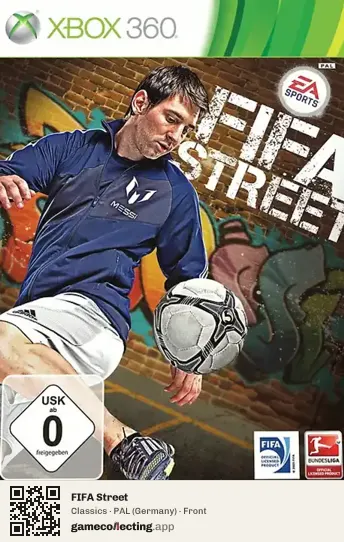 FIFA Street Xbox 360, Germany box front
