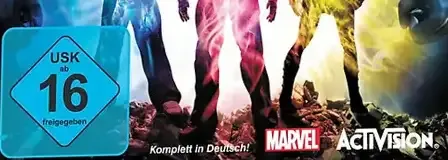 X-Men: Destiny, the USK square on its front