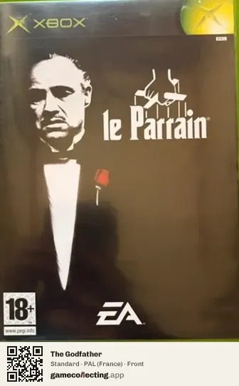 The Godfather Xbox, France box front