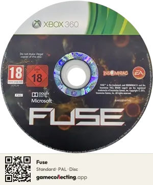 Fuse Xbox 360, PAL disc
