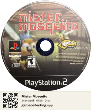Mister Mosquito PlayStation 2, NTSC disc