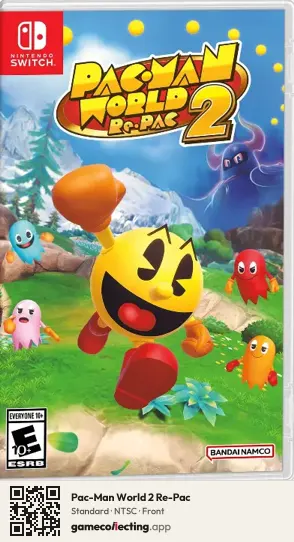 Pac-Man World 2 Re-Pac Nintendo Switch, NTSC box front