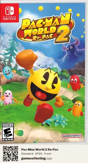 Pac-Man World 2 Re-Pac Nintendo Switch, NTSC box front