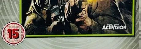 Call of Duty 3, the BBFC circle on its front