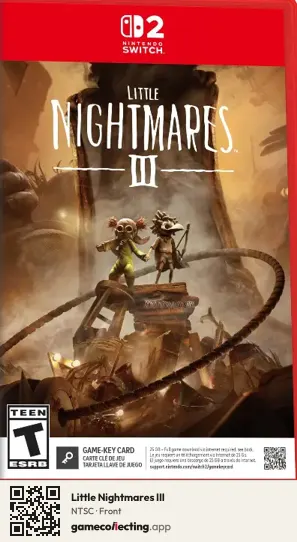Little Nightmares III Nintendo Switch 2, NTSC box front