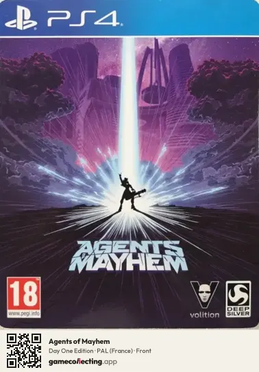 Agents of Mayhem PlayStation 4, France box front