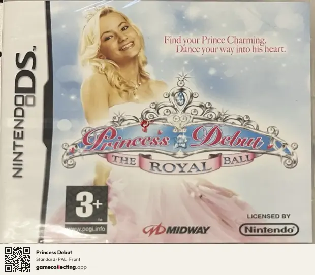 Princess Debut Nintendo DS, PAL box front
