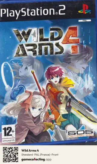 Wild Arms 4 PlayStation 2, France box front