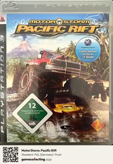 MotorStorm: Pacific Rift PlayStation 3, Germany box front