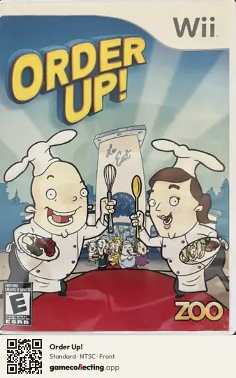 Order Up! Nintendo Wii, NTSC box front