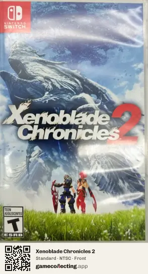 Xenoblade Chronicles 2 Nintendo Switch, NTSC box front