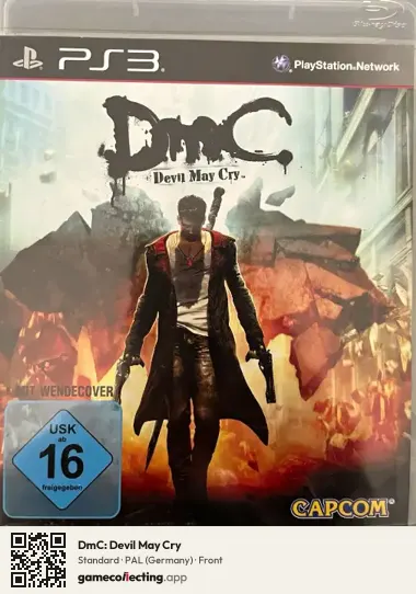 DmC: Devil May Cry PlayStation 3, Germany box front