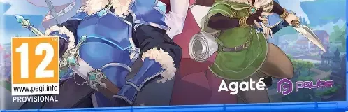 Valthirian Arc: Hero School Story 2, the PEGI square on its front