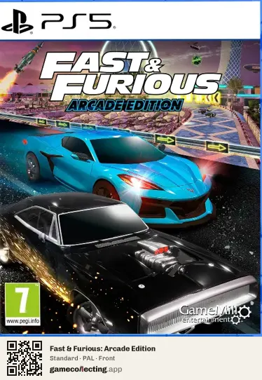 Fast & Furious: Arcade Edition PlayStation 5, PAL box front