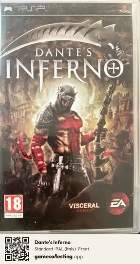 Dante's Inferno PlayStation Portable, Italy box front