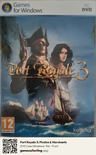 Port Royale 3: Pirates & Merchants Computer, PAL box front