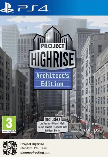 Project Highrise PlayStation 4, PAL box front