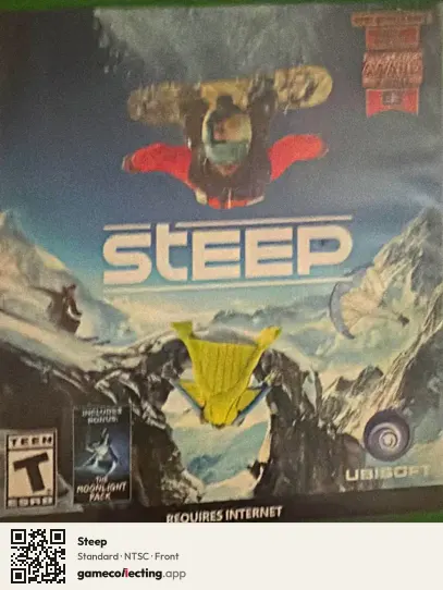 Steep Xbox One, NTSC box front