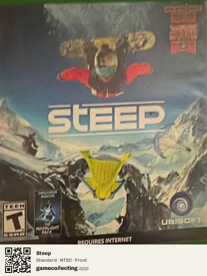 Steep Xbox One, NTSC box front