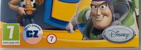 Toy Story 3: The Video Game, the PEGI square on its front