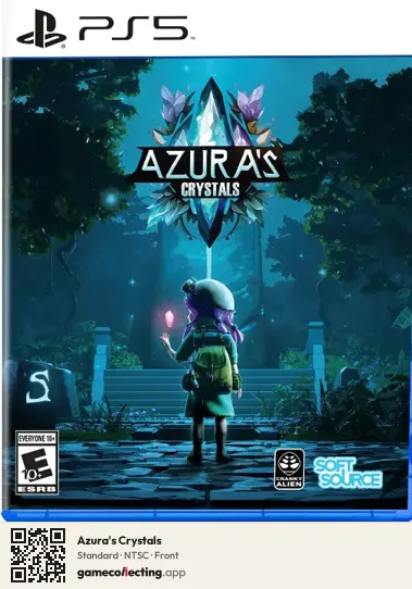 Azura's Crystals PlayStation 5, NTSC box front