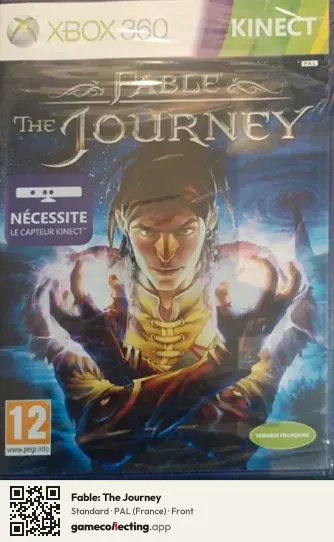 Fable: The Journey Xbox 360, France box front