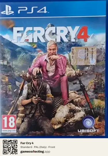 Far Cry 4 PlayStation 4, Italy box front