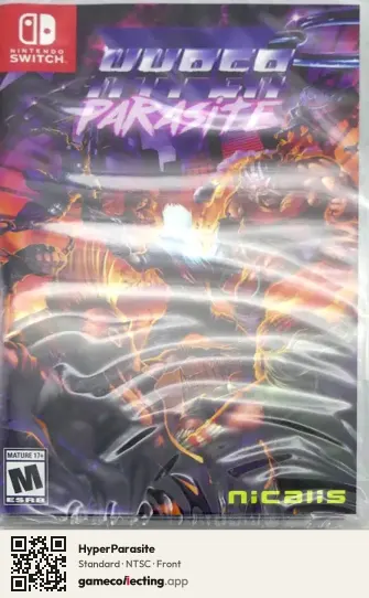 HyperParasite Nintendo Switch, NTSC box front