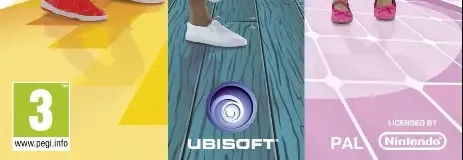 Just Dance Kids 2014, the PEGI square on its front