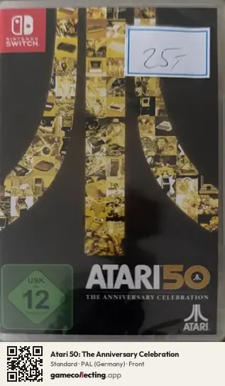Atari 50: The Anniversary Celebration Nintendo Switch, Germany box front