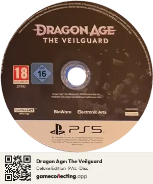 Dragon Age: The Veilguard PlayStation 5, PAL disc
