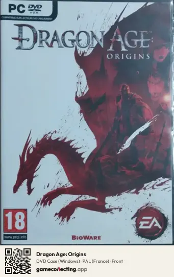 Dragon Age: Origins Computer, France box front