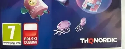 SpongeBob SquarePants: The Cosmic Shake, the PEGI square on its front