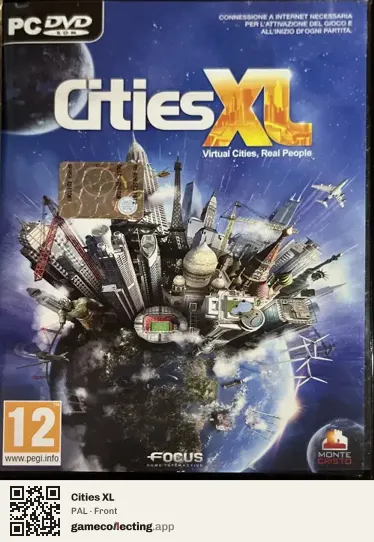 Cities XL Computer, PAL box front