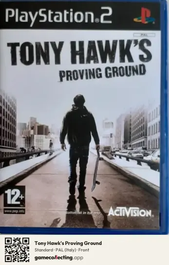 Tony Hawk's Proving Ground PlayStation 2, Italy box front