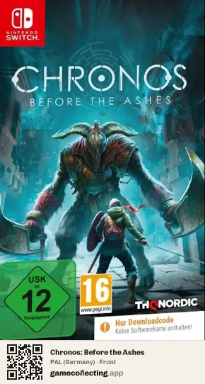 Chronos: Before the Ashes Nintendo Switch, Germany box front