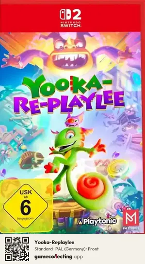 Yooka-Replaylee Nintendo Switch 2, Germany box front
