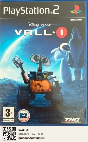 WALL-E PlayStation 2, PAL box front