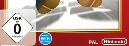 Mario Kart Wii, the USK square on its front
