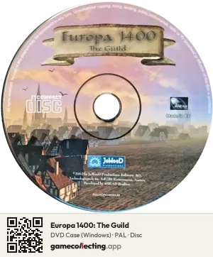 Europa 1400: The Guild Computer, PAL disc