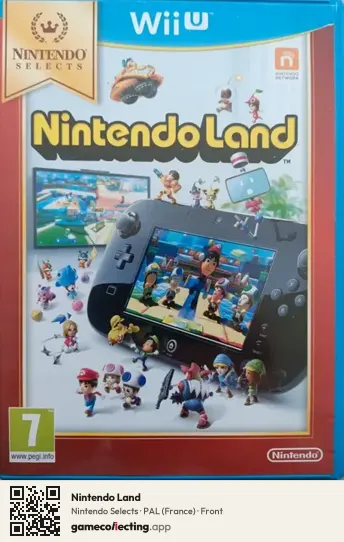 Nintendo Land Nintendo Wii U, France box front