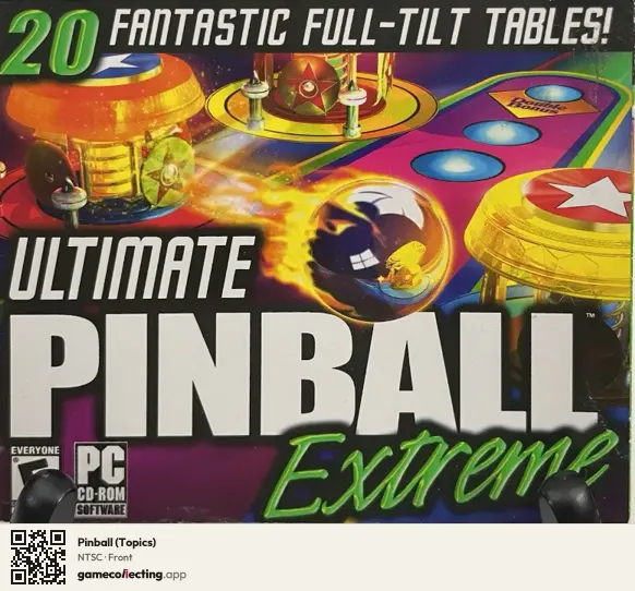 Pinball (Topics) Computer, NTSC box front