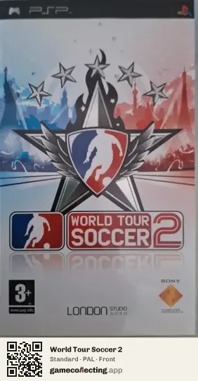 World Tour Soccer 2 PlayStation Portable, PAL box front