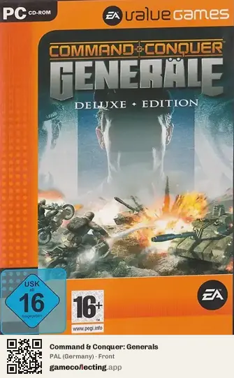 Command & Conquer: Generals Computer, Germany box front