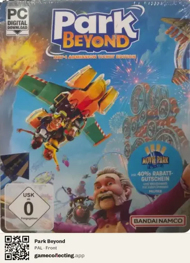 Park Beyond Computer, PAL box front
