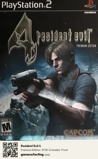 Resident Evil 4 PlayStation 2, Canada box front