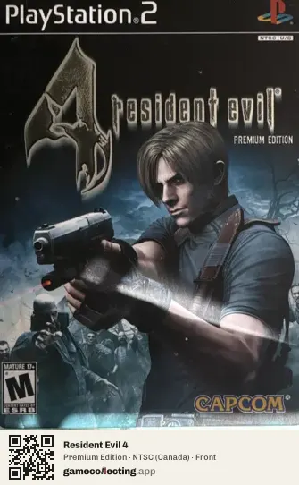 Resident Evil 4 PlayStation 2, Canada box front