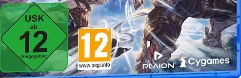 Granblue Fantasy: Relink, the USK square on its front