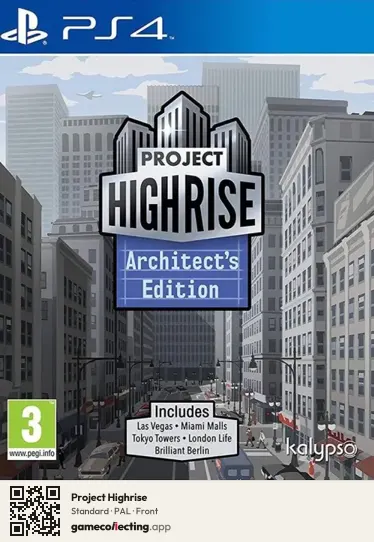 Project Highrise PlayStation 4, PAL box front