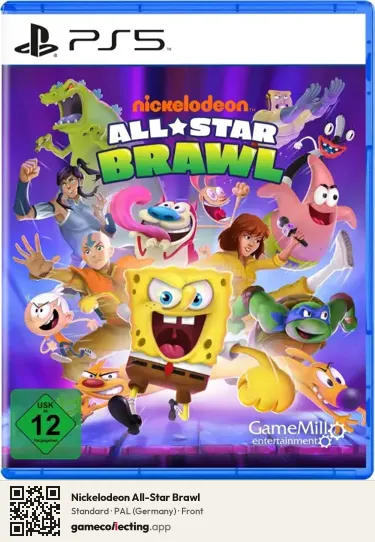 Nickelodeon All-Star Brawl PlayStation 5, Germany box front